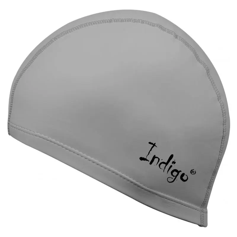 Шапочка для плавания INDIGO ткань с PU пропиткой IN048 от магазина Супер Спорт
